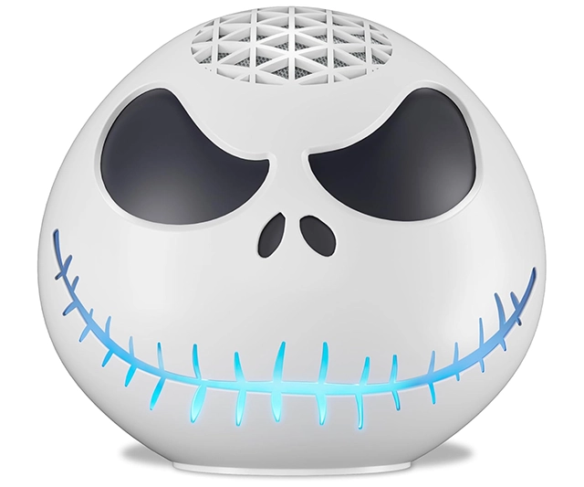 Limited edition Jack Skellington shell designed for Echo Dot, inspired by Disney's The Nightmare Before Christmas from IGottaHaveItNow.